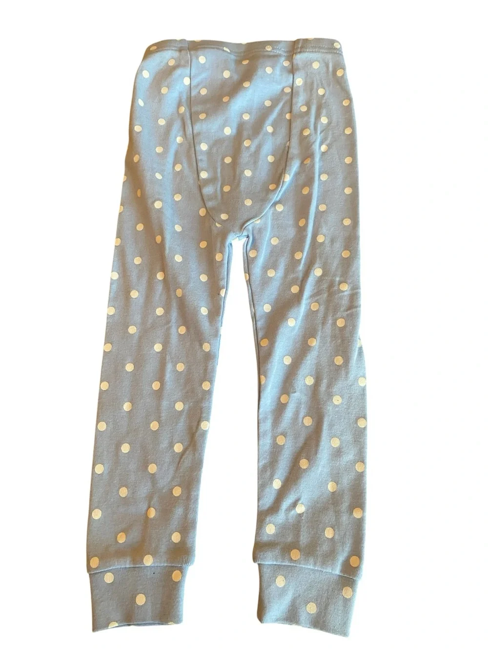 NWT Disney Gap Polka Dot Blue Leggings & Cat & Jack Cream Eyelet Sleeve Top